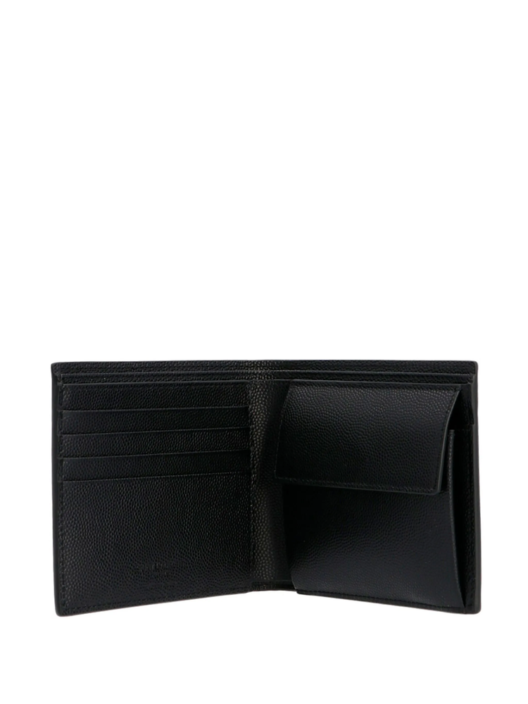 Paris logo-print leather wallet
