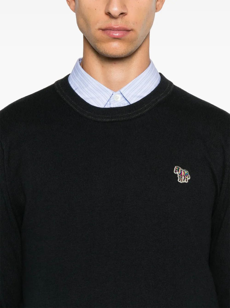 MENS SWEATER CREW NECK ZEB BAD