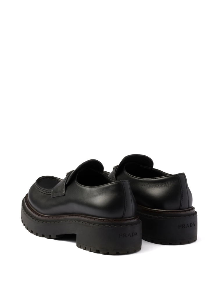 leather loafers