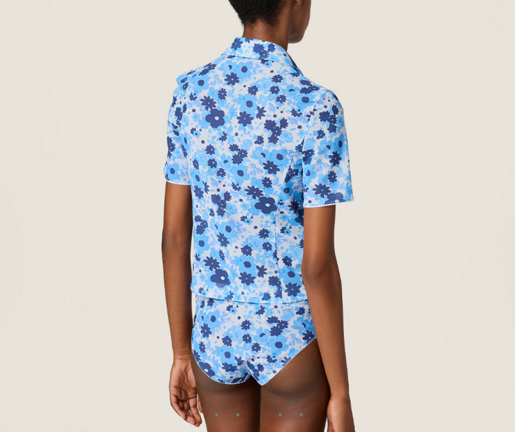 CAMICIE RETE FLOWER