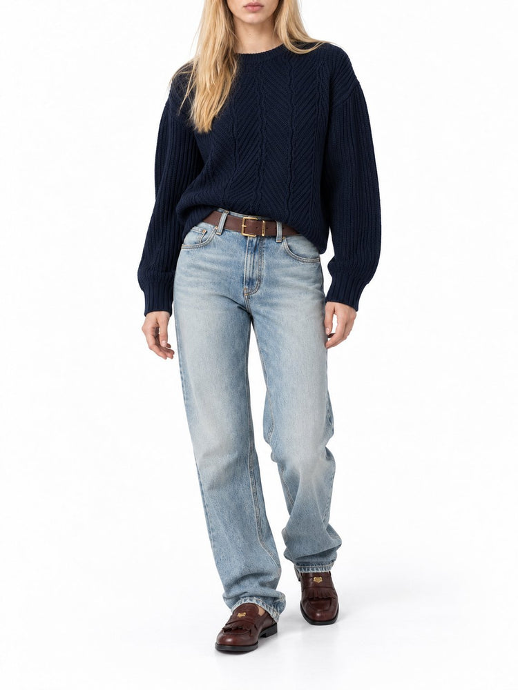 LA ROSE knit R-TRECCIA