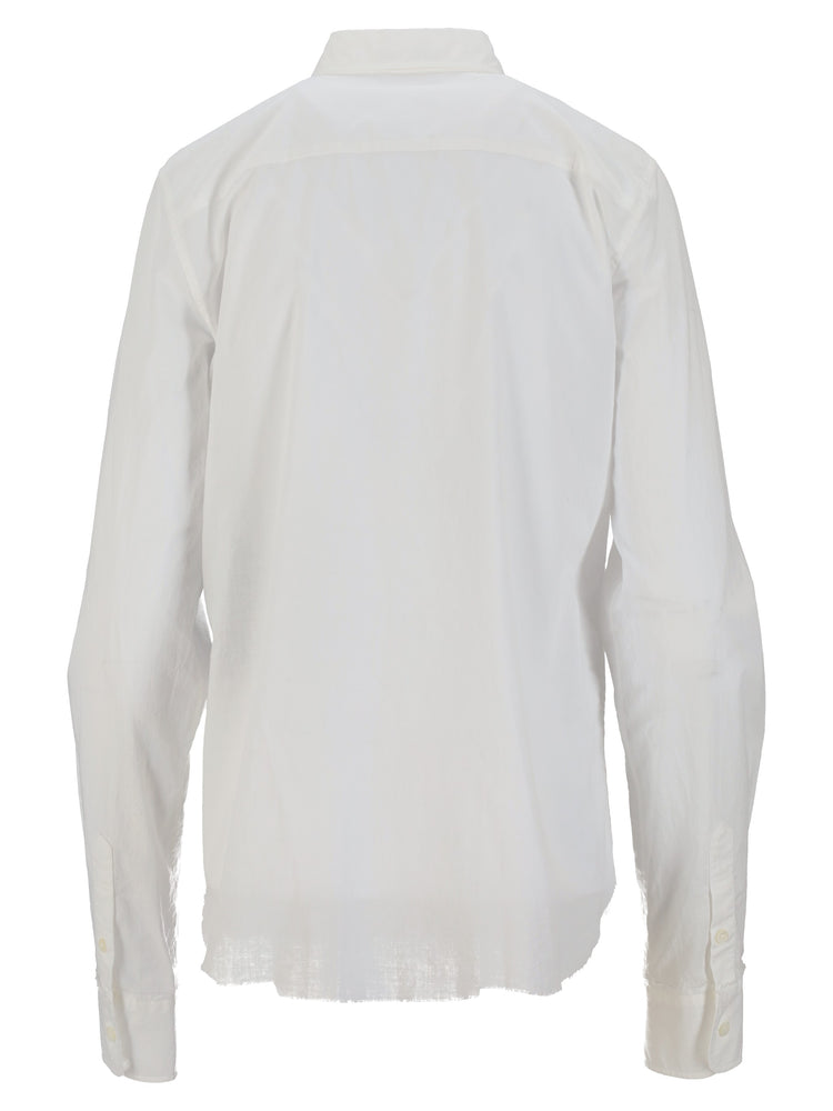 LIEK CLASSIC SHIRT WITH RAW EDGES LIGHT COTTON