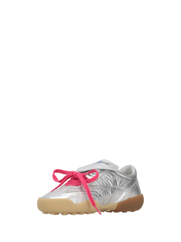 Lace-Up Low Top Sneakers