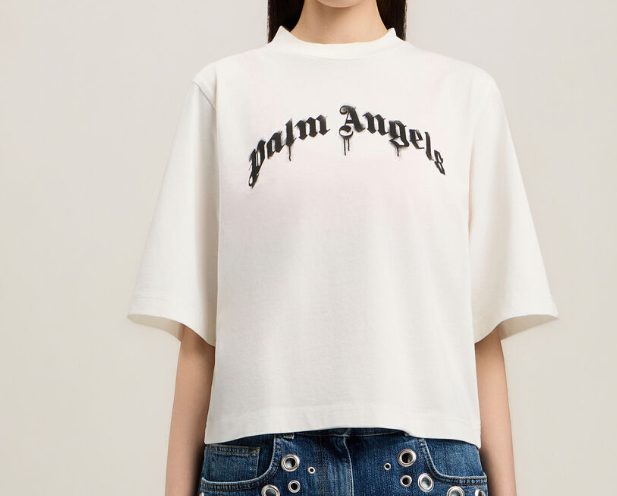 CURVED LOGO BOXY TEE