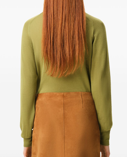 CARDIGAN COL ROND AVEC AMI DE COEUR CONTRASTE