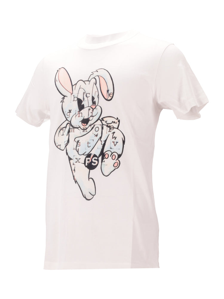 MENS SLIM FIT SS T SHIRT BUNNY