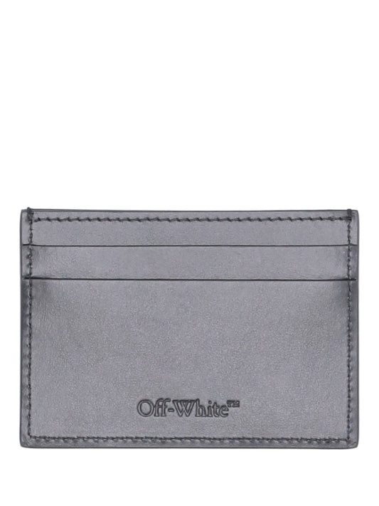 BOOKISH CARD CASE BLACK - WHITE