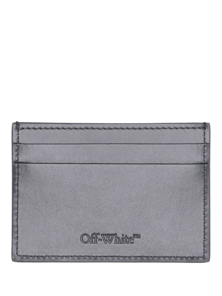 BOOKISH CARD CASE BLACK - WHITE