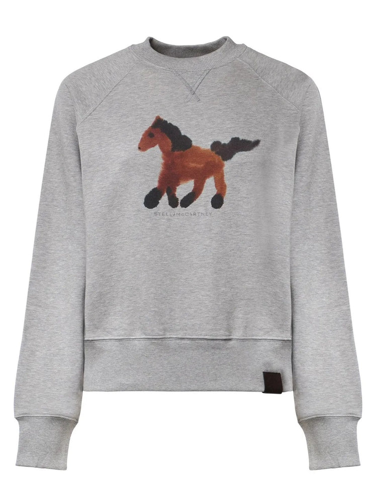 WATERCOLOUR HORSE SWEATSHIRT