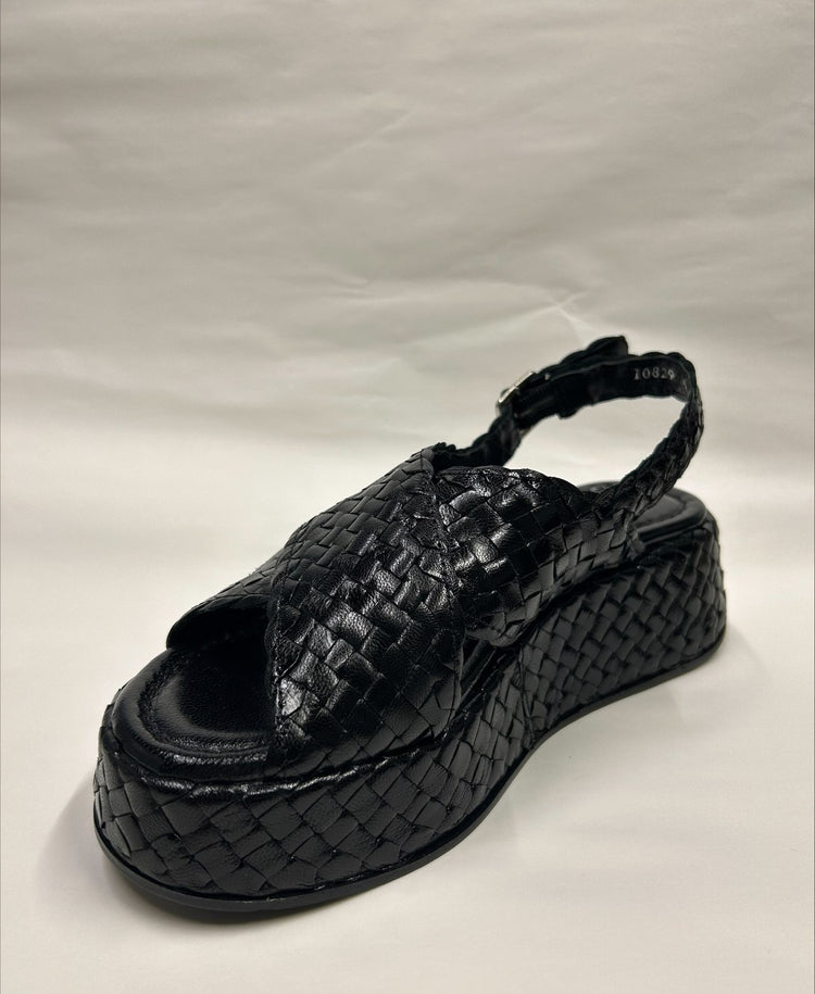 Maui platform wooden sandal
