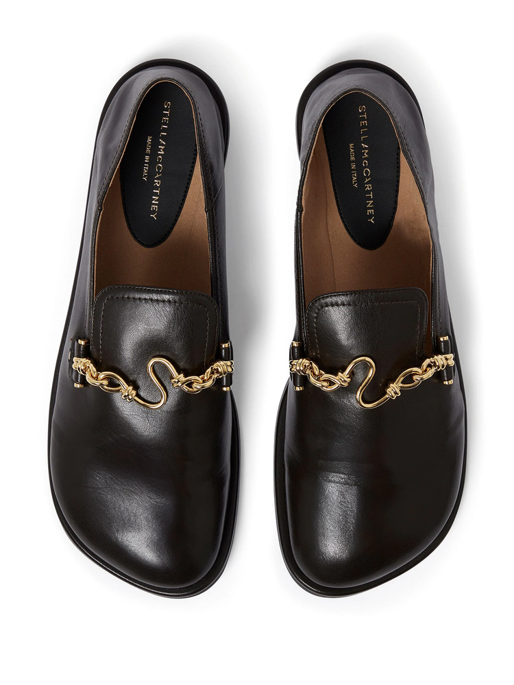 Ryder chain-embellished loafers