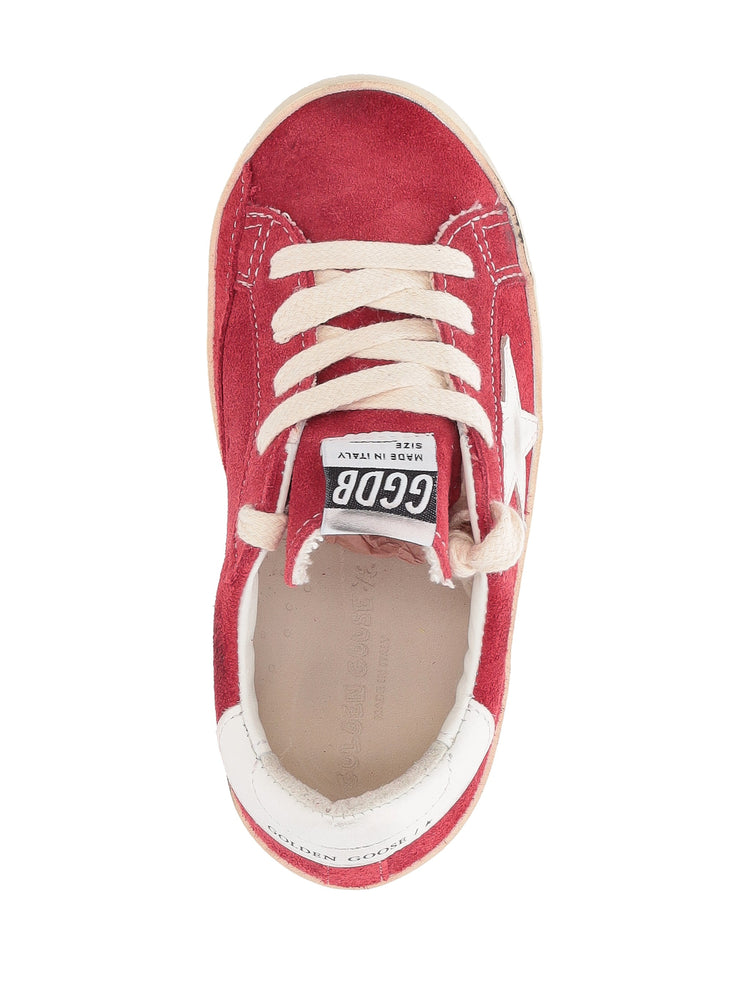 SUPER STAR SUEDE UPPER LEATHER STAR AND HEEL