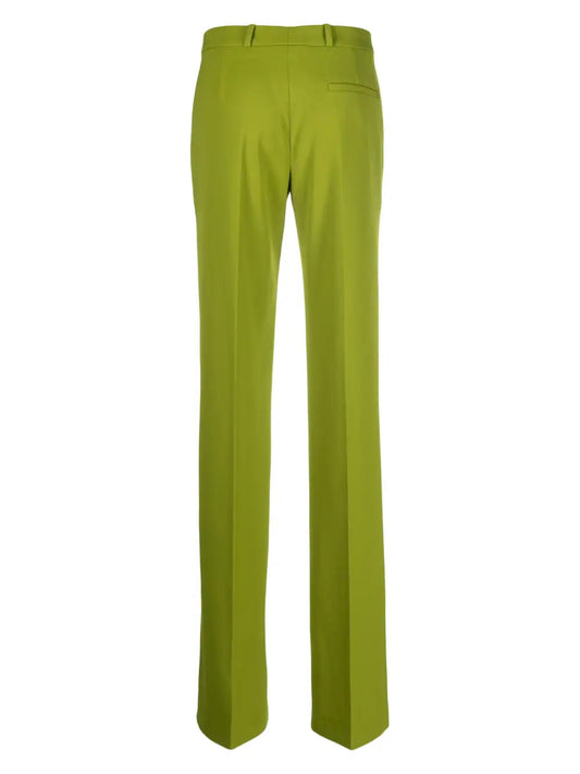 DEL CORE pressed-crease straight-leg trousers