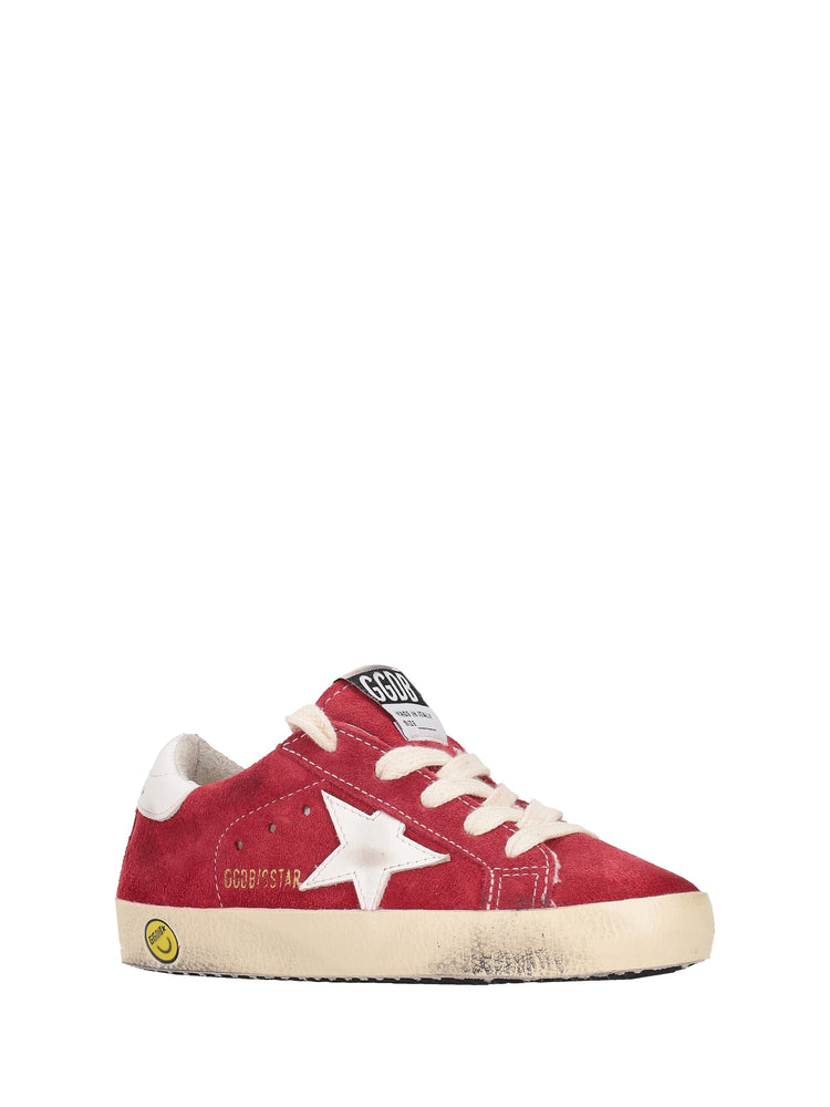 SUPER STAR SUEDE UPPER LEATHER STAR AND HEEL