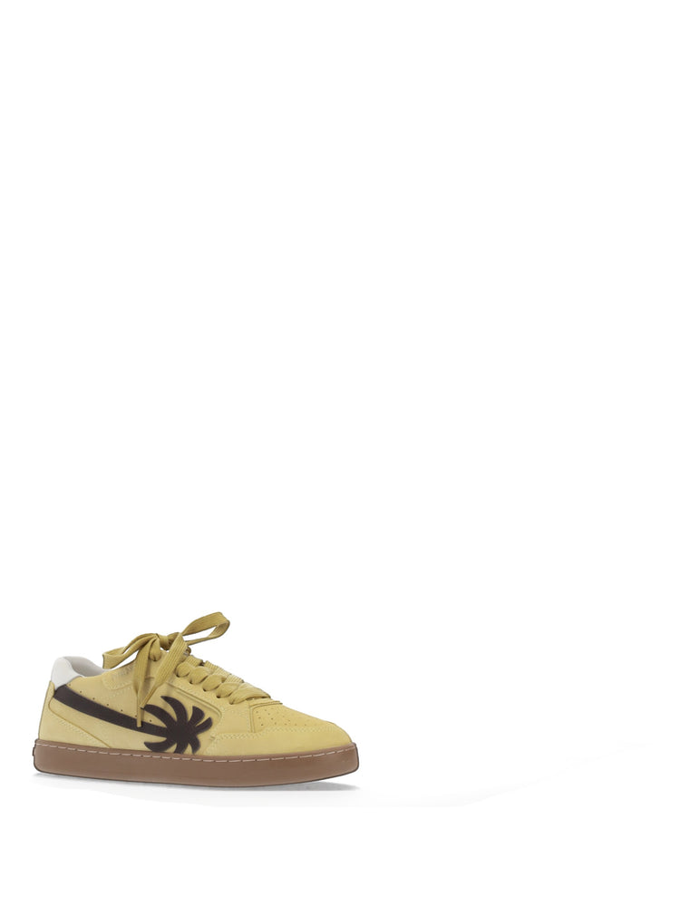 NEW PALM 1 SUEDE OCHER YELLOW - BROWN