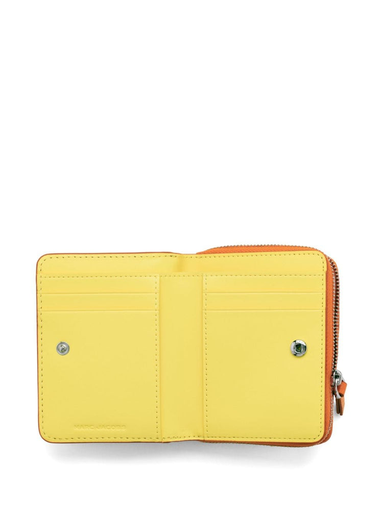The Leather Mini compact wallet