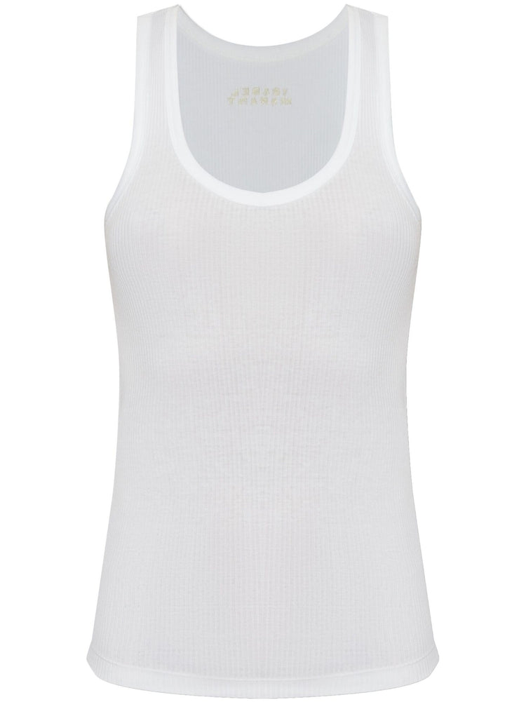 Thea logo-embroidered vest