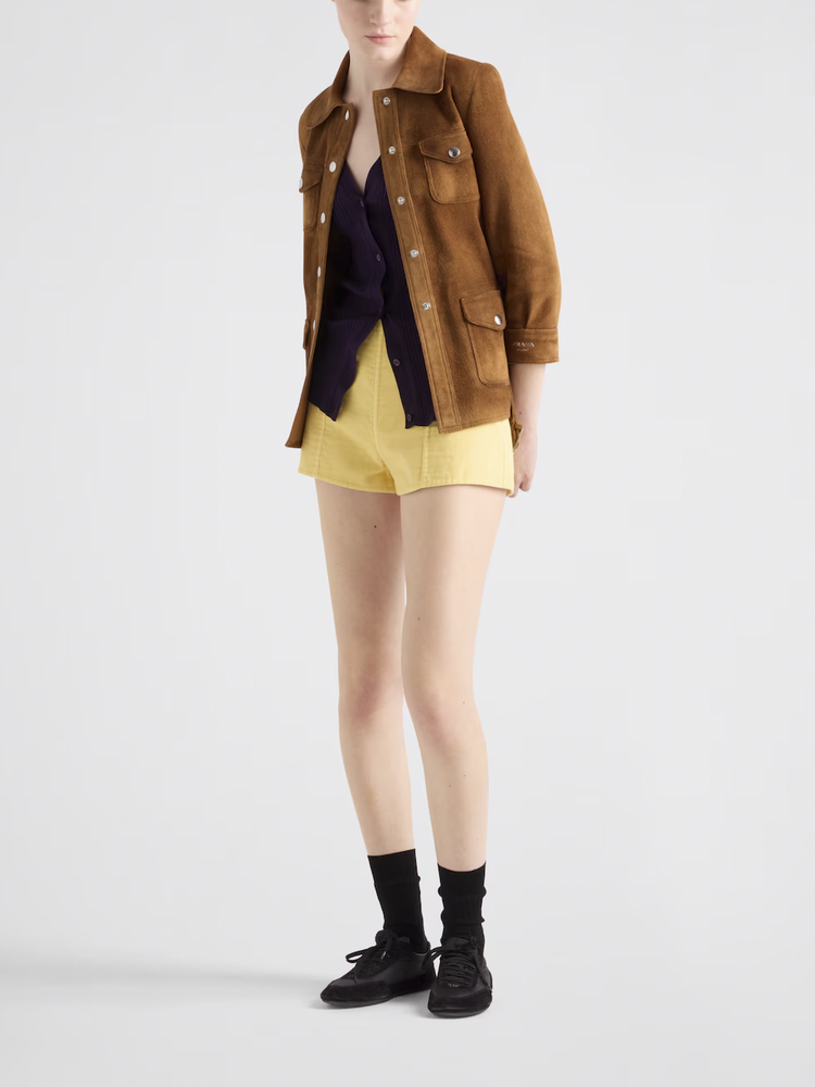 double cotton shorts