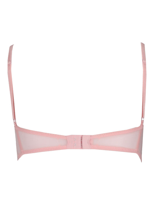 LAURA URBINATI lace bra baby pink
