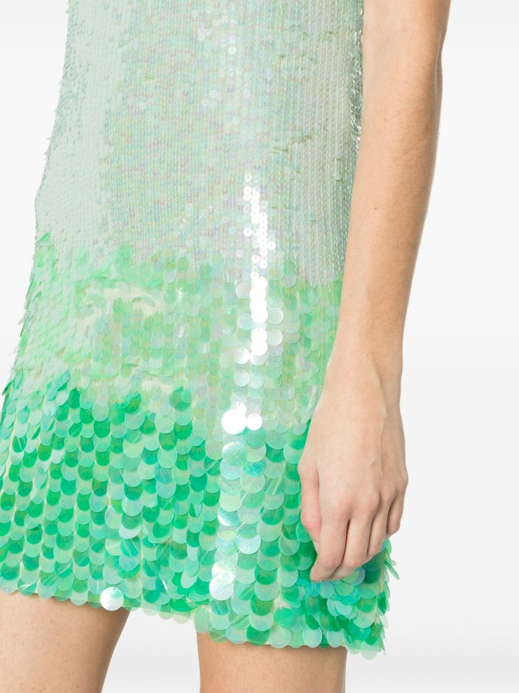 sequin mini dress