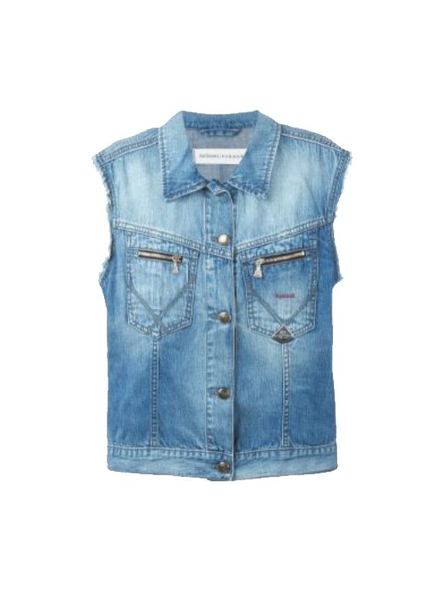 P.A.R.O.S.H. sleveless denim gilet