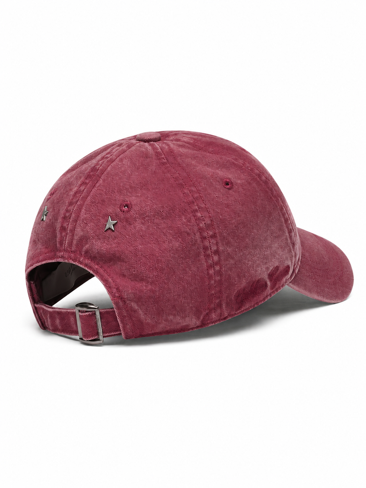 JOURNEY BASEBALL CAP/ WASHED COTTON TWILL/ STAR EMB