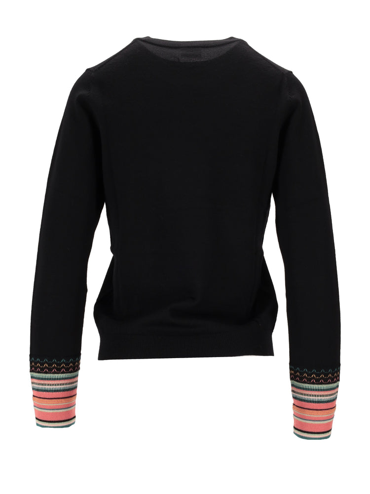 WOMENS KNITTED SWEATER CREW NECK