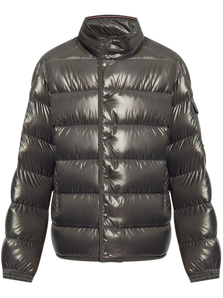 Gourette mock-neck puffer jacket