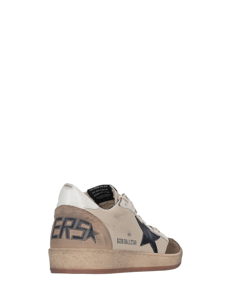 BALLSTAR NAPPA UPPER SUEDE TOE NABUK SPUR LEATHER STAR AND HEEL