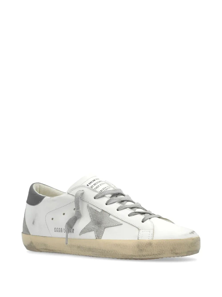 SUPER STAR LEATHER UPPER AND HEEL SUEDE STAR AND SPUR