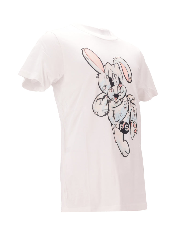 MENS SLIM FIT SS T SHIRT BUNNY