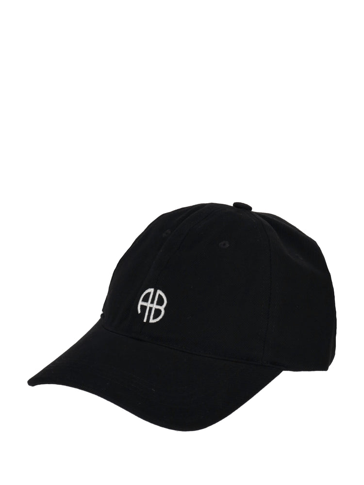 JEREMY BASEBALL CAP AB - BLACK DENIM