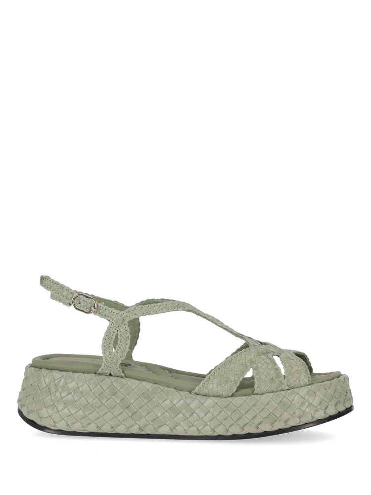 Maui platform wooden sandal