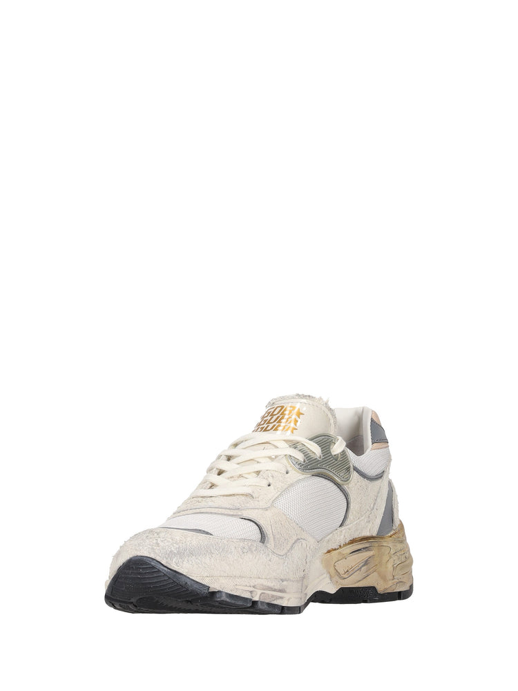 RUNNING DAD NEW NET AND SUEDE UPPER LEATHER STAR AND HEEL SUEDE SPUR
