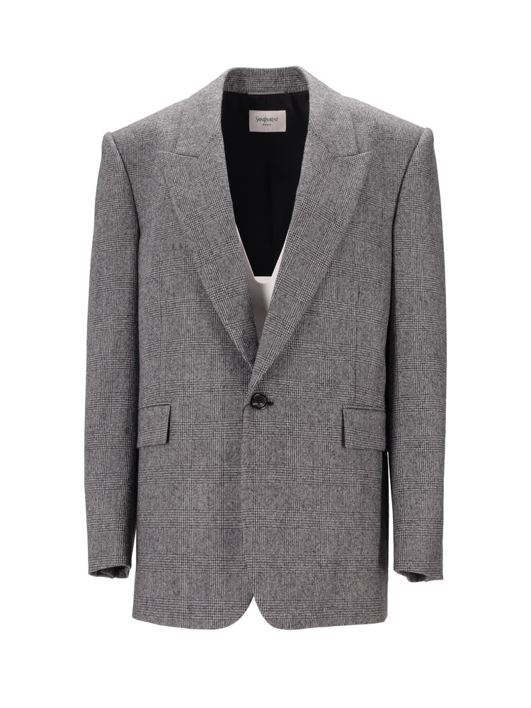 VESTE UN BOUTON COL CRANTE´ PR