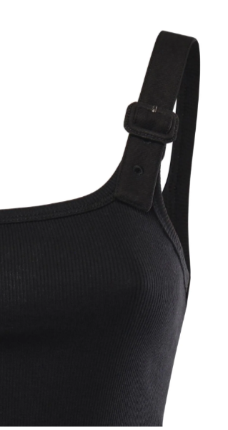 TANK TOP BUCKLE 90'S RIB