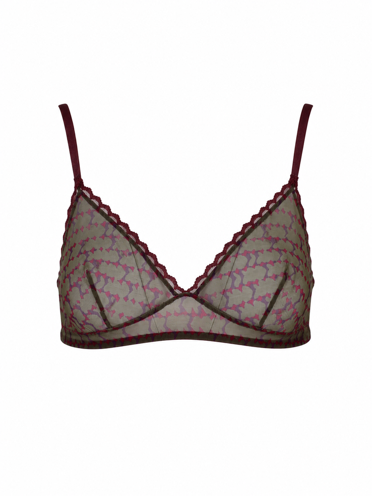 LAURA URBINATI sheer bra