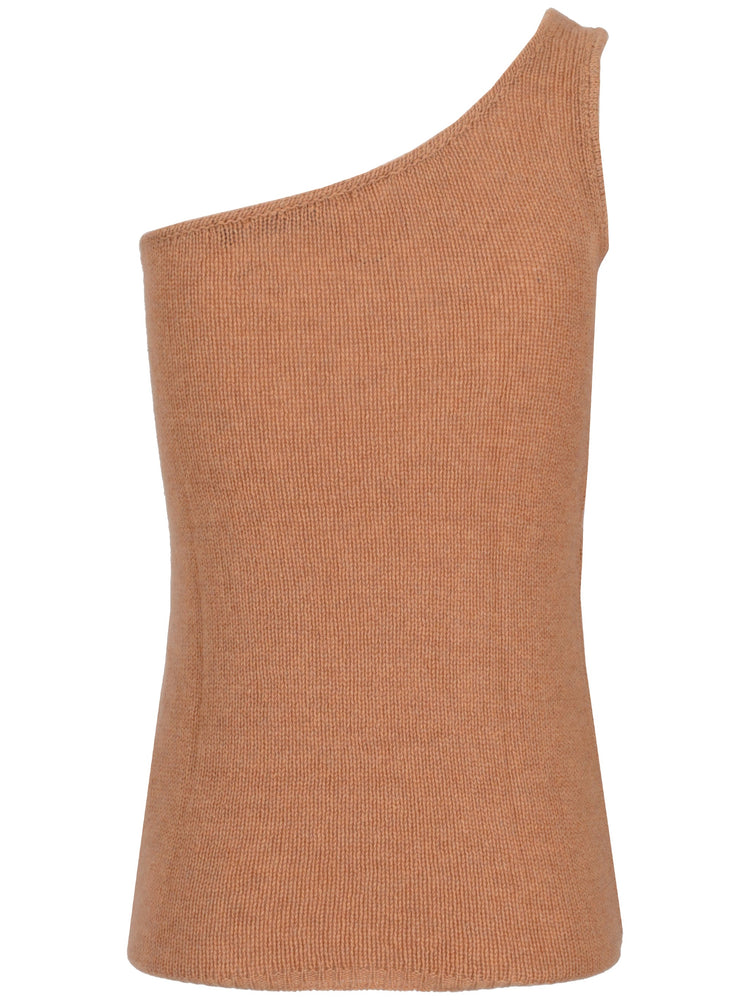 LA ROSE one shoulder cash top