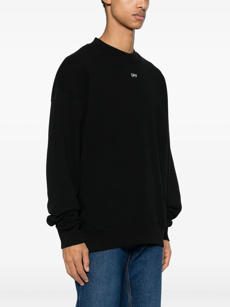 logo-print cotton sweatshirt
