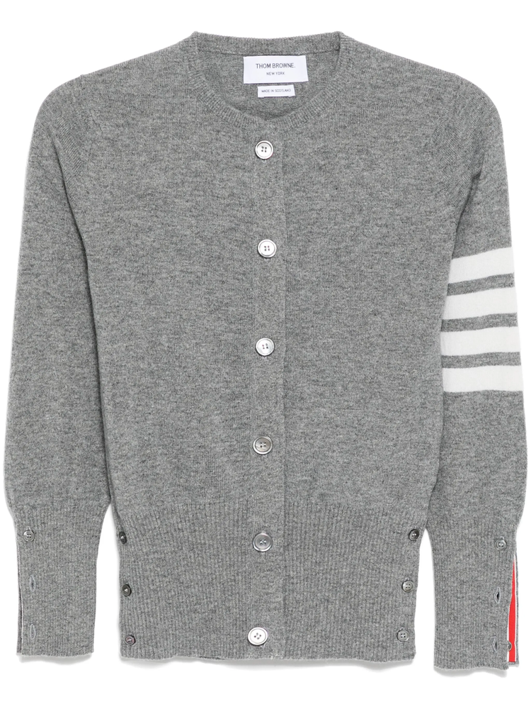 4-bar stripe cardigan
