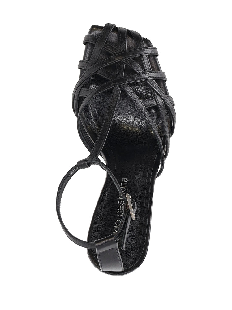 LA ROSE scarpe lidia glamour nero