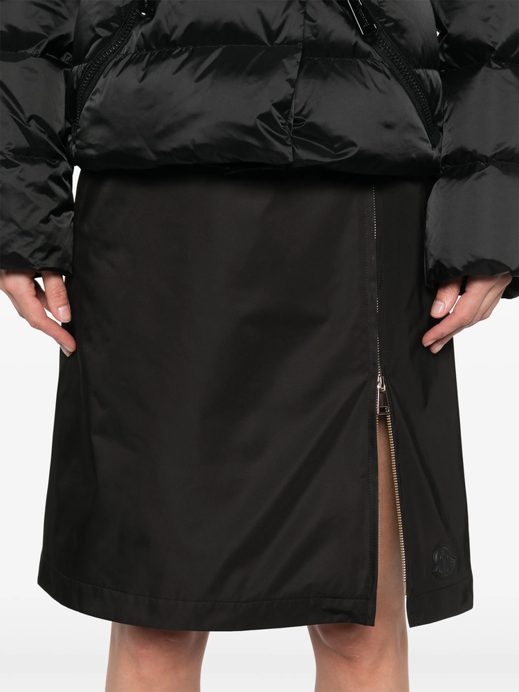 A-line midi skirt