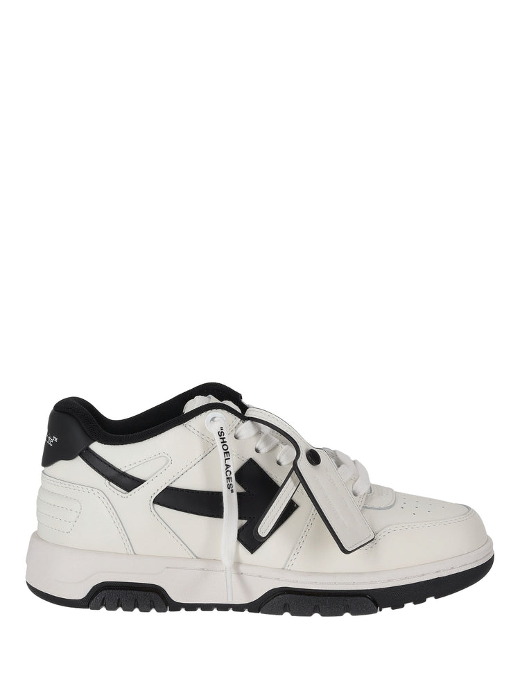 OUT OF OFFICE CALF LEATHER WHITE/BLACK