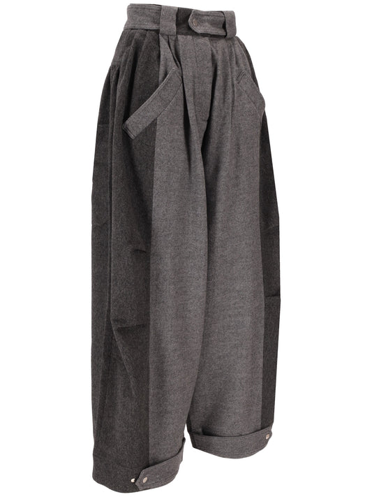LUNA WIDE-LEGGED TROUSERS