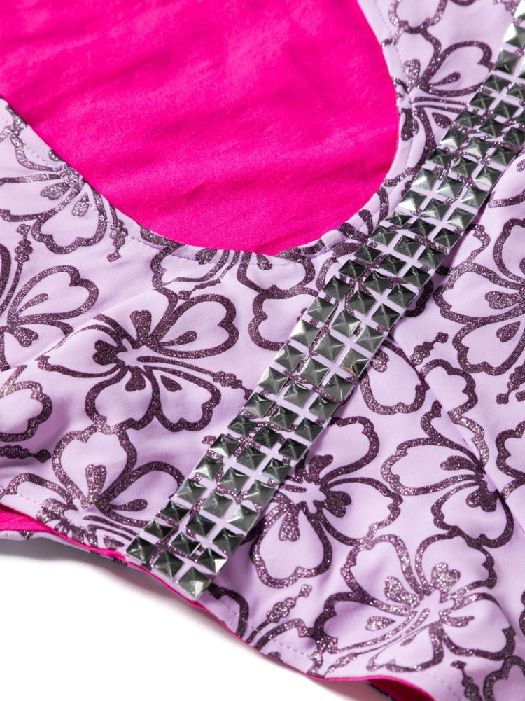 Fabiana belted swimsuit