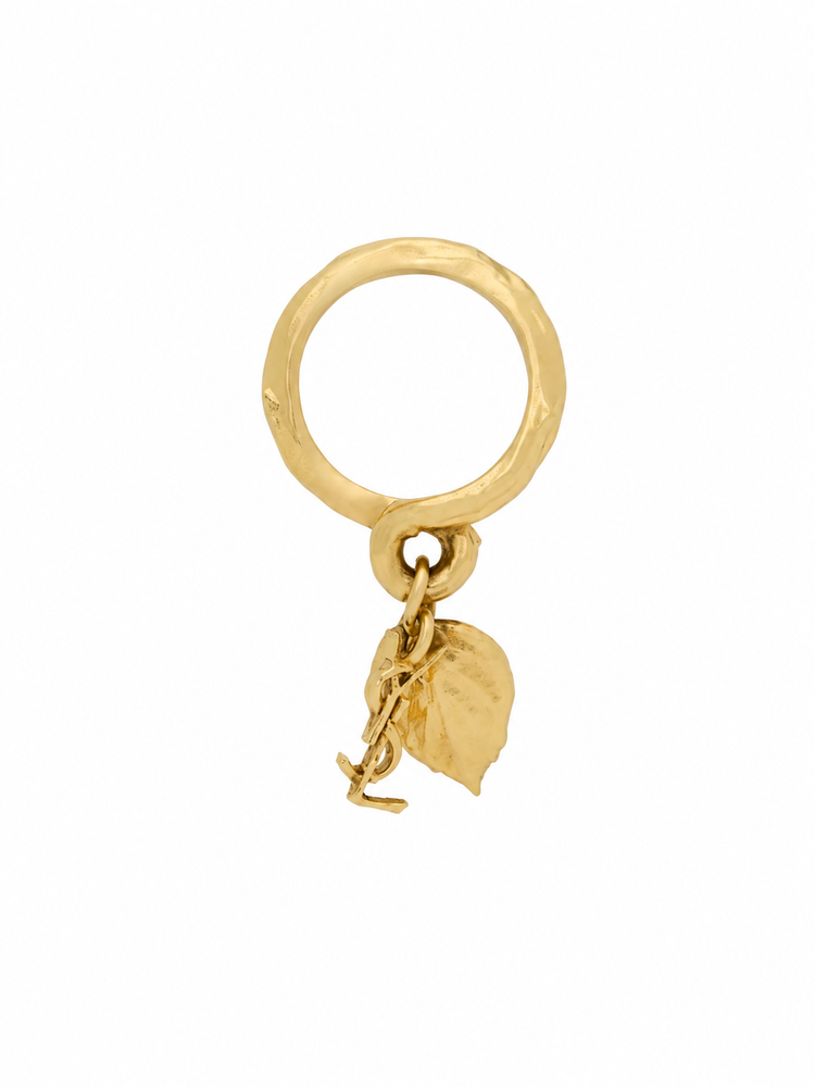 BAGUE FEUILLE ET CAS