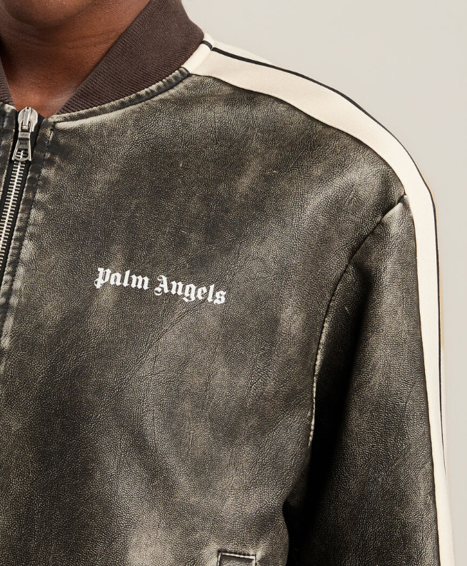CLASSIC LOGO LEA TRACK BOMBER