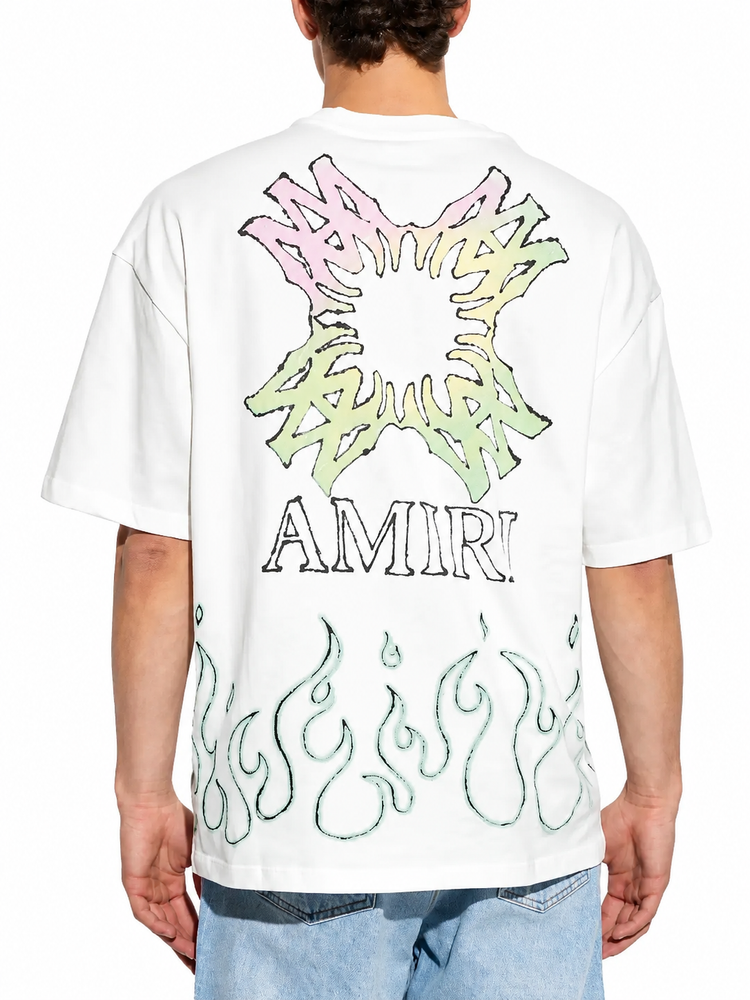 MA QUAD FLAMES OS TEE