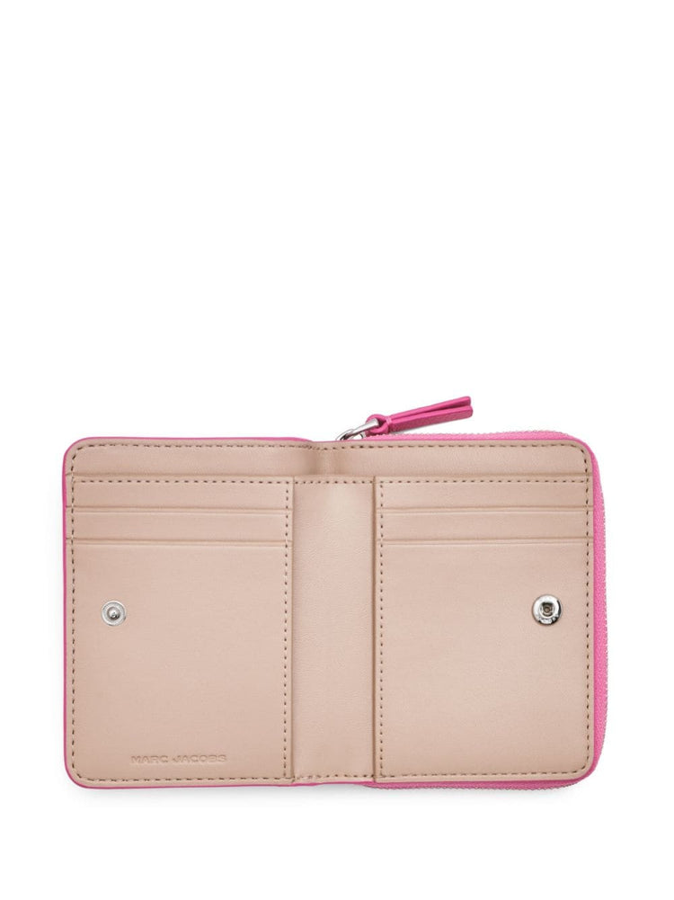 The Leather Mini compact wallet