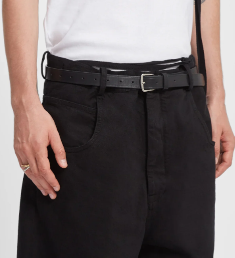 WILLOW 2,5 CM BELT OILY CALF SKIN